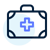 Medical bag icon