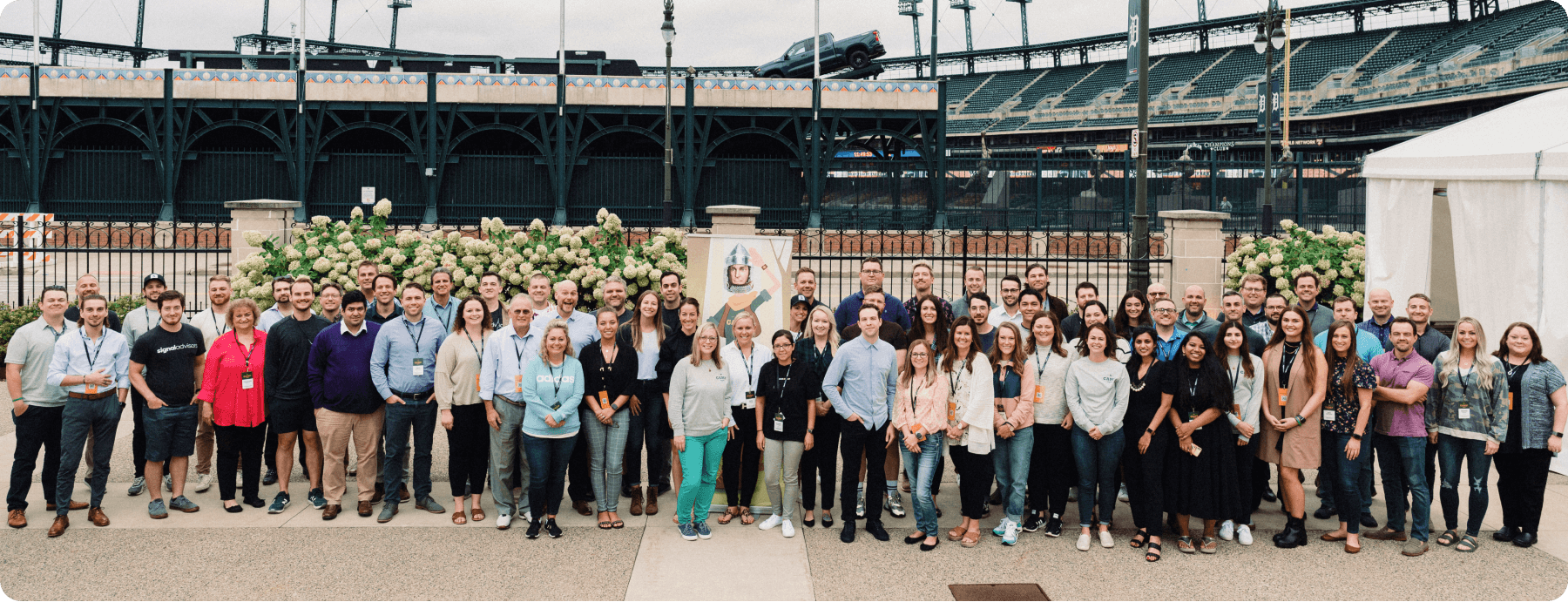 Signal Advisors Team at Detroit Athletic Club 2021